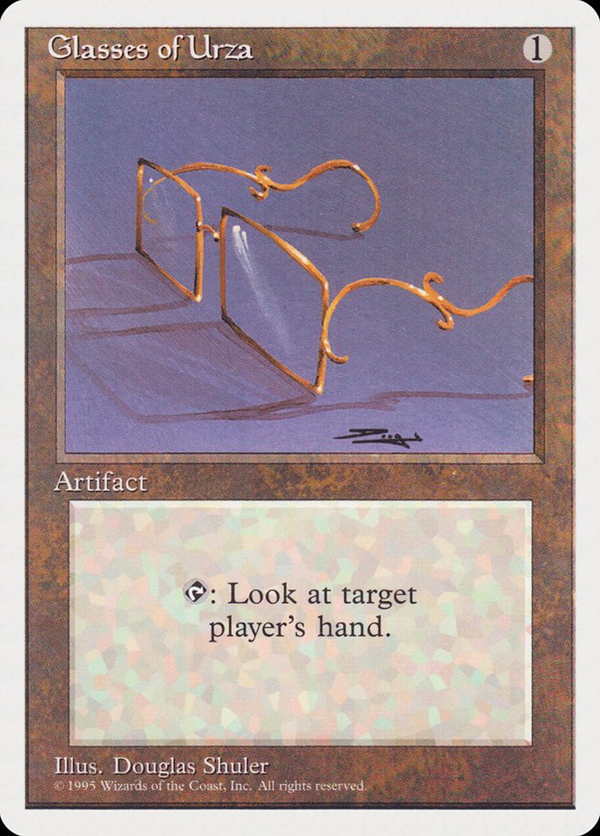 Glasses of Urza [Rivals Quick Start Set] | Local Legends