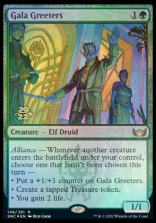 Gala Greeters [Streets of New Capenna Prerelease Promos] | Local Legends