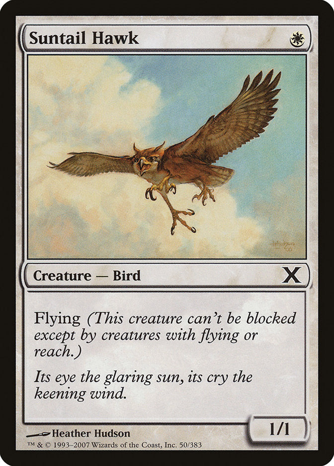 Suntail Hawk [Tenth Edition] | Golgari Games