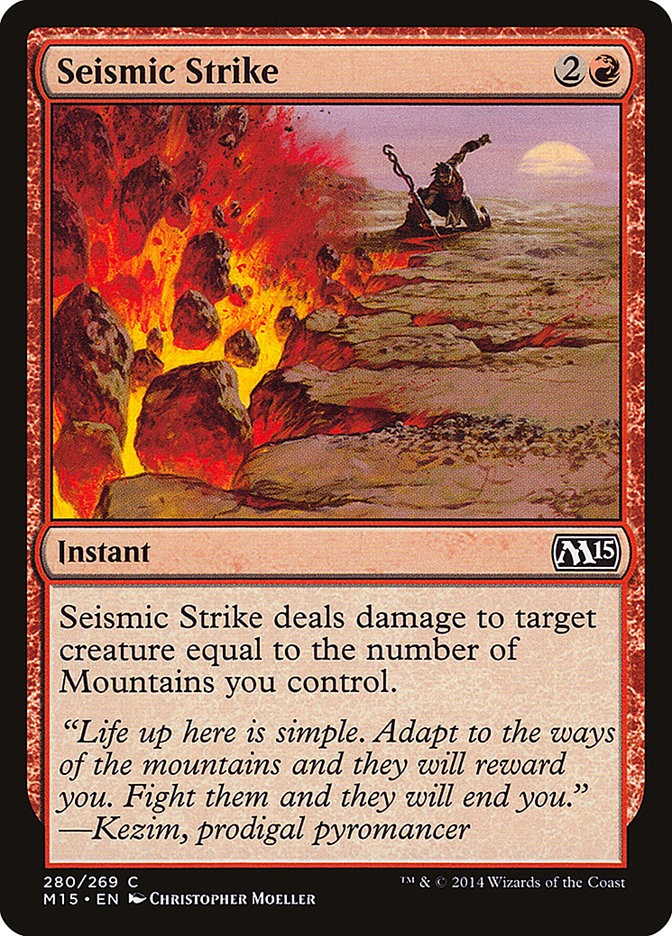 Seismic Strike [Magic 2015] | Local Legends