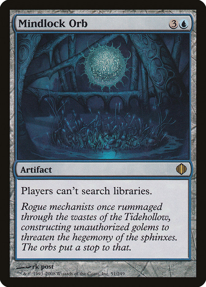 Mindlock Orb [Shards of Alara] | Local Legends