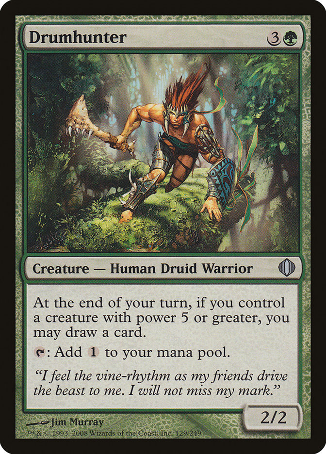 Drumhunter [Shards of Alara] | Golgari Games