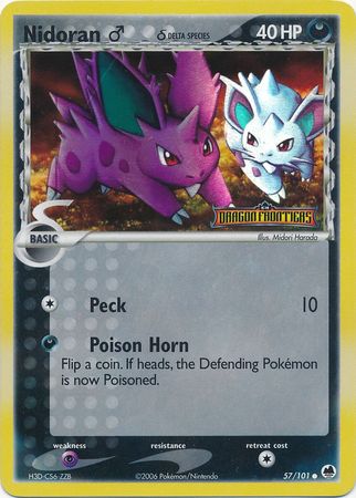 Nidoran (57/101) (Male) (Delta Species) (Stamped) [EX: Dragon Frontiers] | Golgari Games