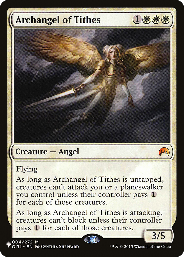 Archangel of Tithes [Secret Lair: Angels] | Golgari Games