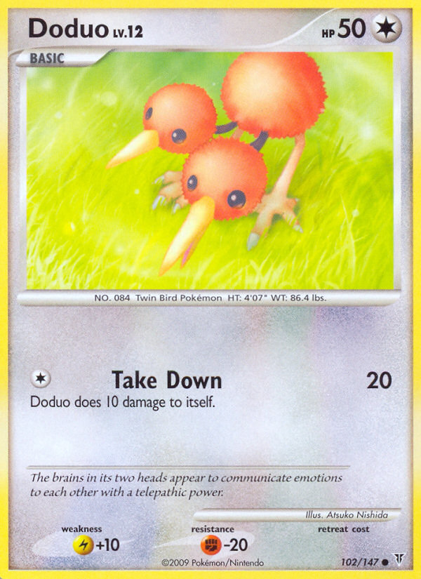 Doduo (102/147) [Platinum: Supreme Victors] | Golgari Games