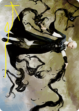 Shadewing Laureate Art Card (Gold-Stamped Signature) [Strixhaven: School of Mages Art Series] | Local Legends