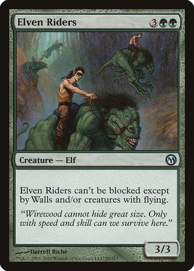 Elven Riders [Duels of the Planeswalkers] | Golgari Games