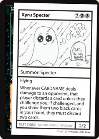 Xyru Specter (2021 Edition) [Mystery Booster Playtest Cards] | Golgari Games