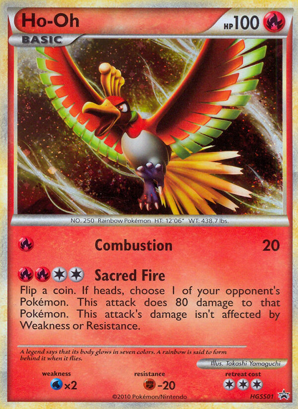 Ho-Oh (HGSS01) [HeartGold & SoulSilver: Black Star Promos] | Golgari Games