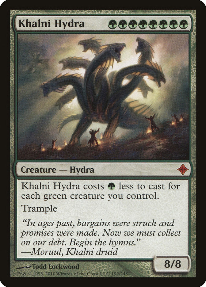 Khalni Hydra [Rise of the Eldrazi] | Golgari Games