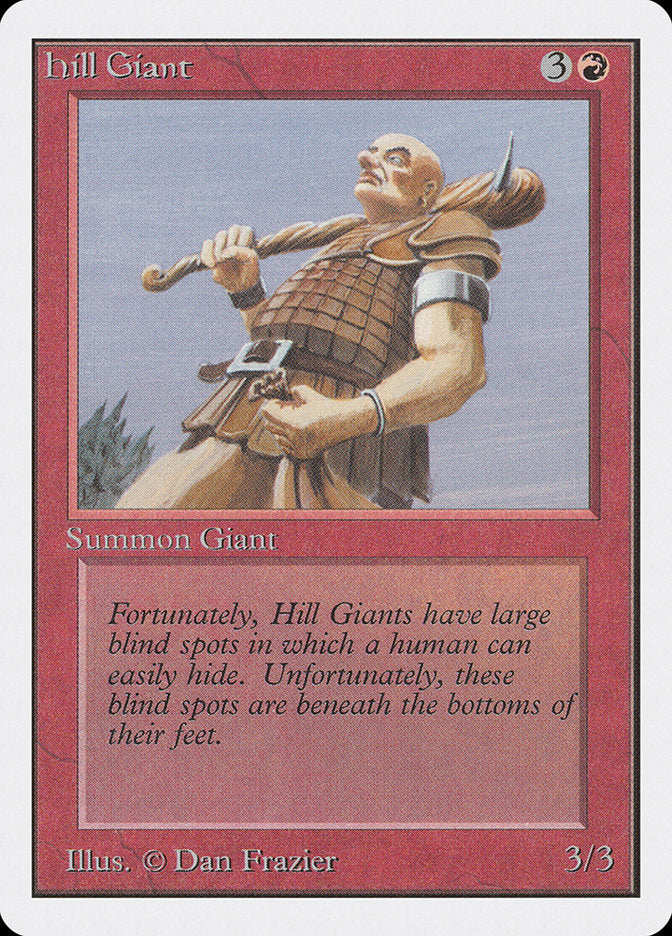 Hill Giant [Unlimited Edition] | Golgari Games