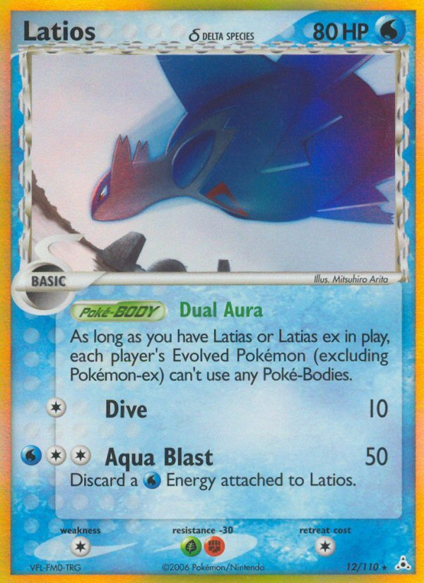 Latios (12/110) (Delta Species) [EX: Holon Phantoms] | Golgari Games