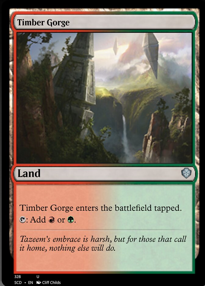 Timber Gorge [Starter Commander Decks] | Golgari Games