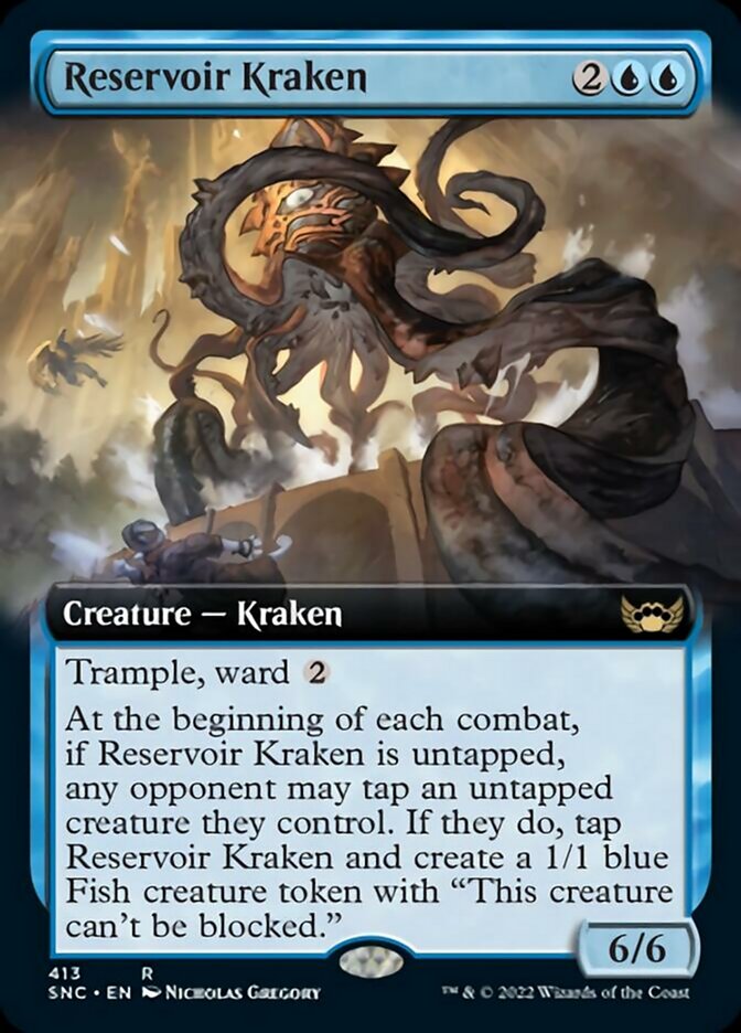 Reservoir Kraken (Extended Art) [Streets of New Capenna] | Local Legends
