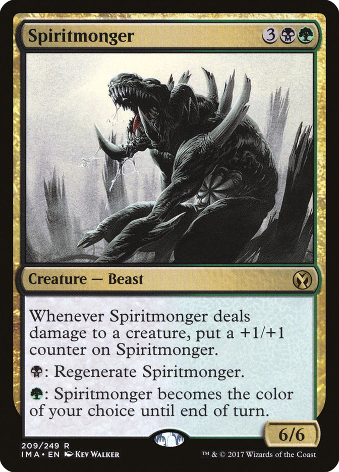 Spiritmonger [Iconic Masters] | Golgari Games