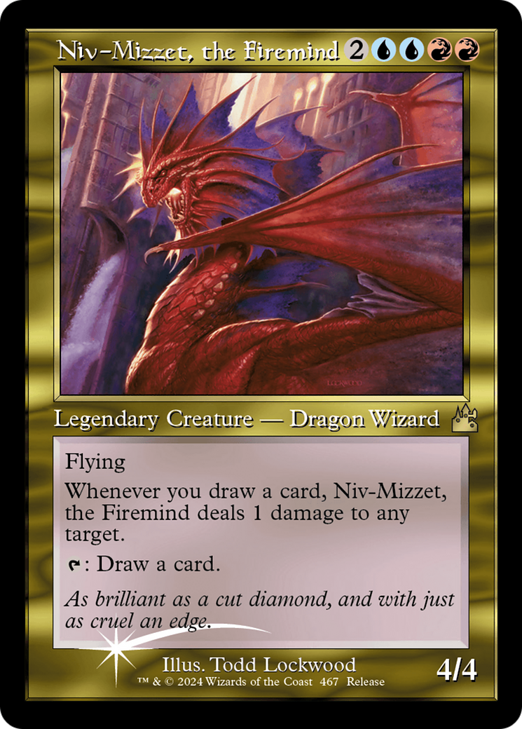 Niv-Mizzet, the Firemind (Retro Frame) [Ravnica Remastered] | Local Legends