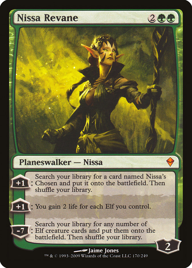 Nissa Revane [Zendikar] | Golgari Games