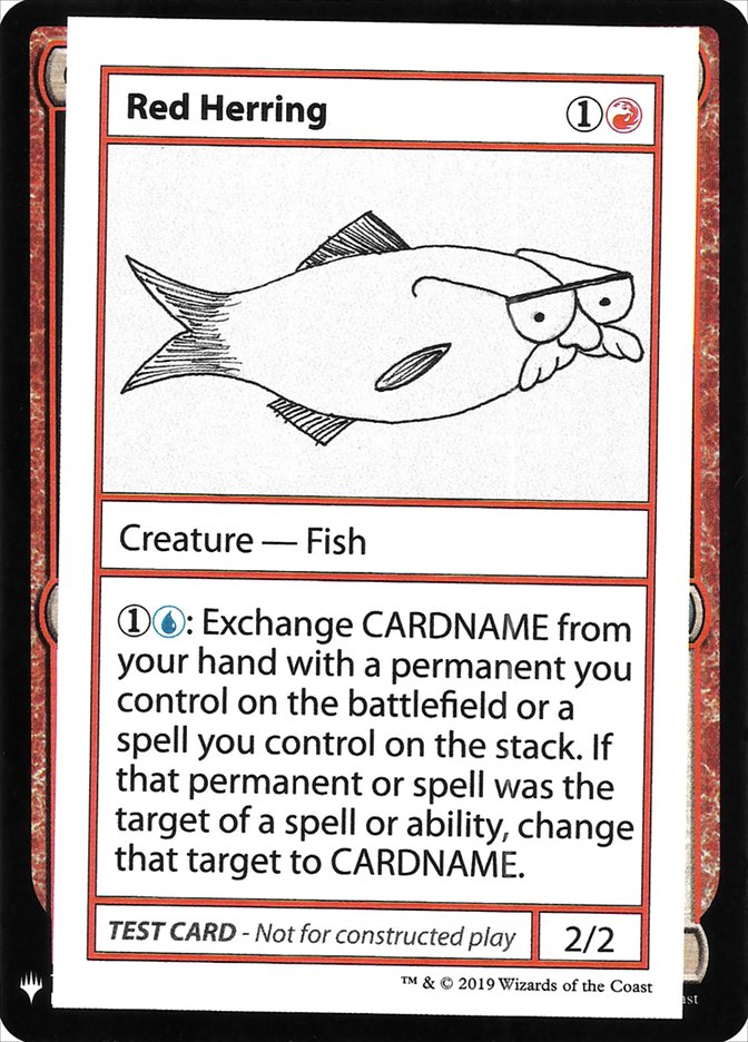 Red Herring [Mystery Booster Playtest Cards] | Golgari Games