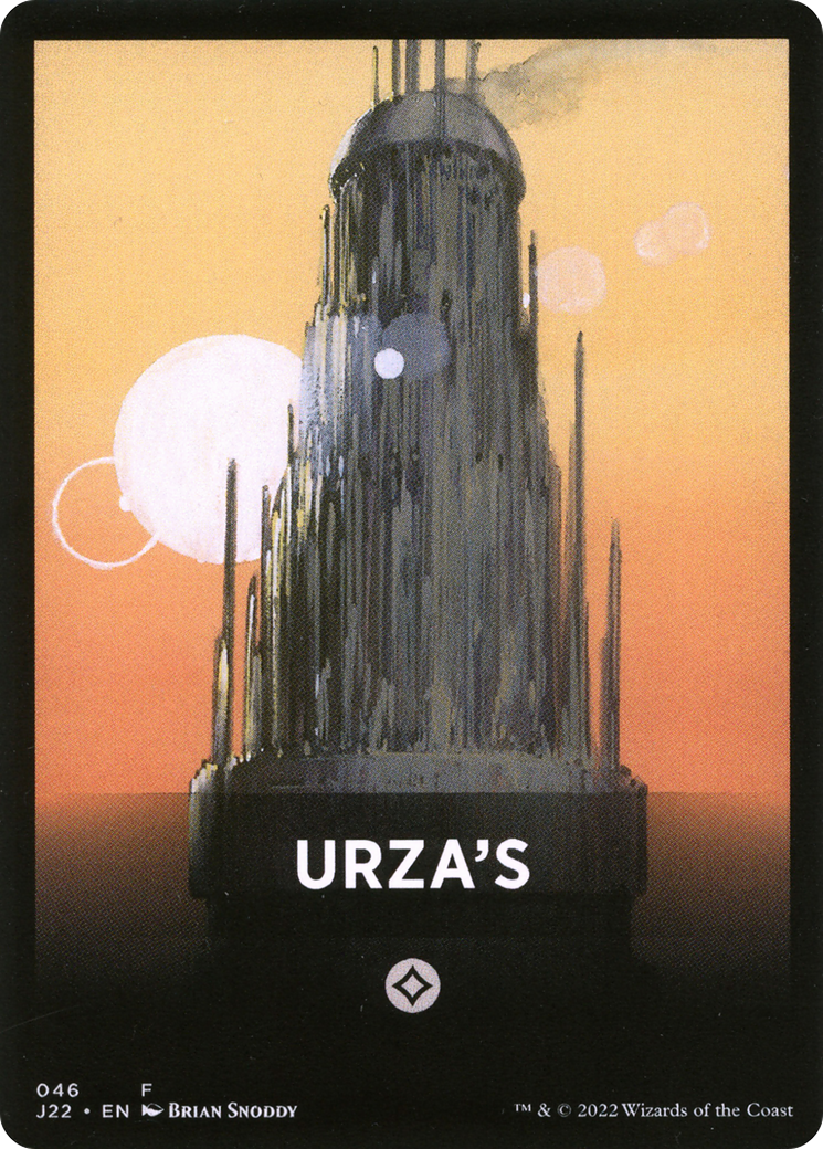 Urza's Theme Card [Jumpstart 2022 Front Cards] | Golgari Games