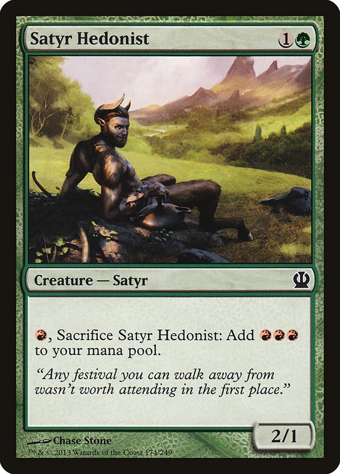 Satyr Hedonist [Theros] | Local Legends
