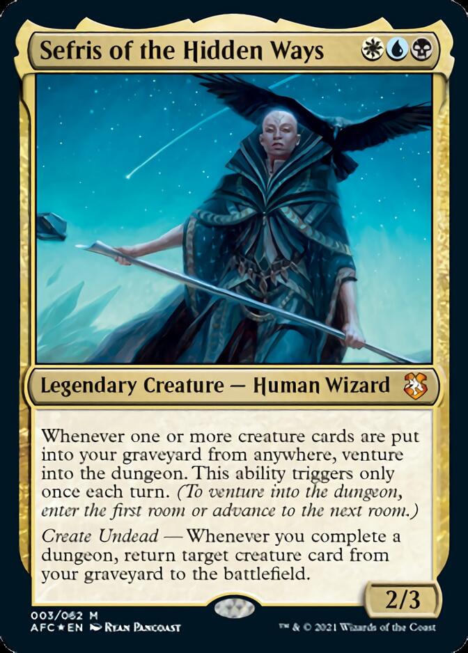 Sefris of the Hidden Ways [Dungeons & Dragons: Adventures in the Forgotten Realms Commander] | Local Legends