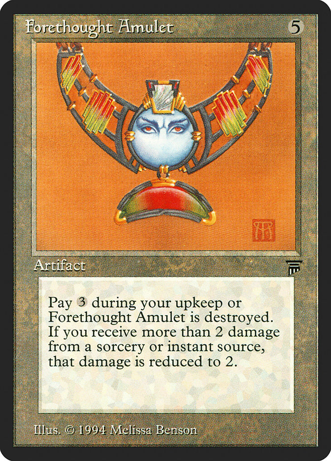 Forethought Amulet [Legends] | Local Legends