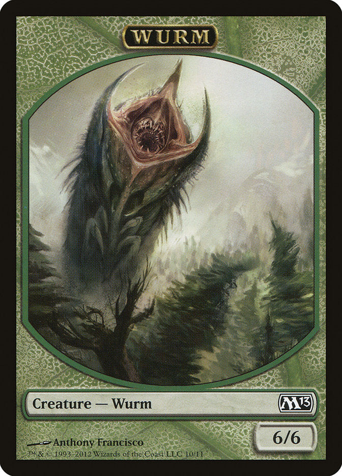 Wurm Token [Magic 2013 Tokens] | Golgari Games