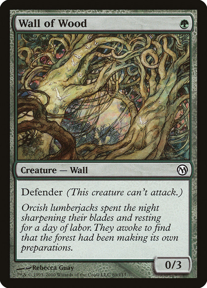 Wall of Wood [Duels of the Planeswalkers] | Local Legends
