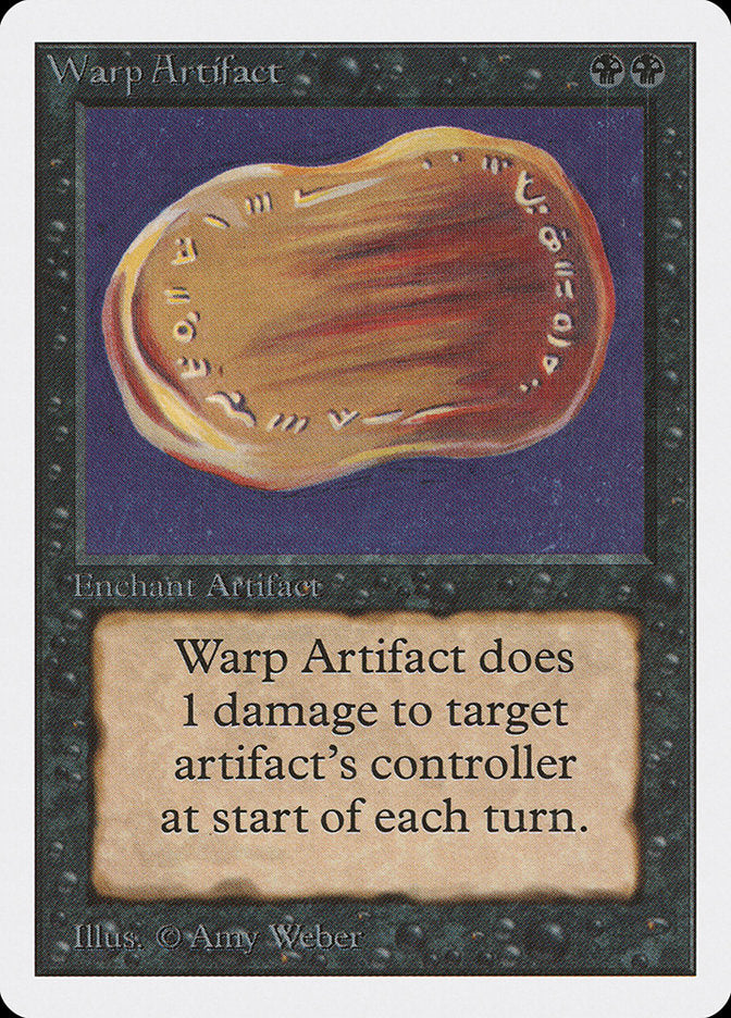 Warp Artifact [Unlimited Edition] | Golgari Games