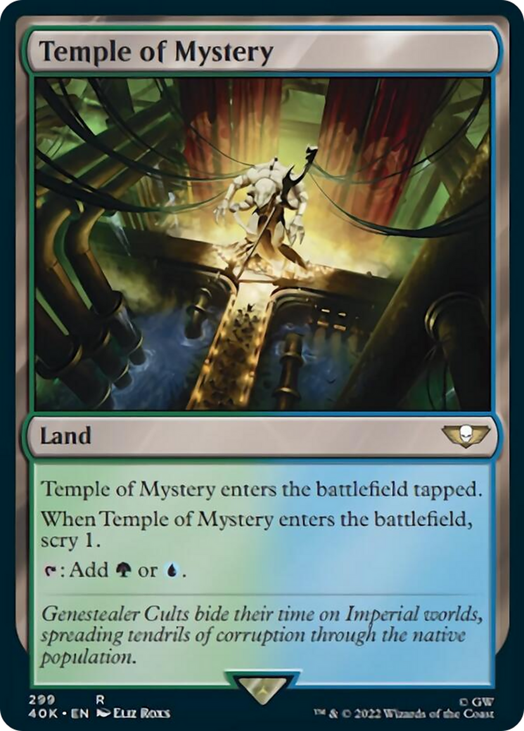 Temple of Mystery (Surge Foil) [Universes Beyond: Warhammer 40,000] | Local Legends