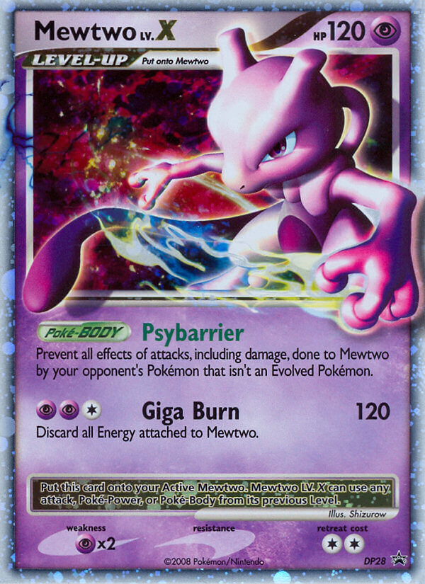 Mewtwo LV.X (DP28) [Diamond & Pearl: Black Star Promos] | Golgari Games