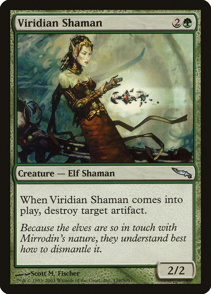 Viridian Shaman [Mirrodin] | Local Legends