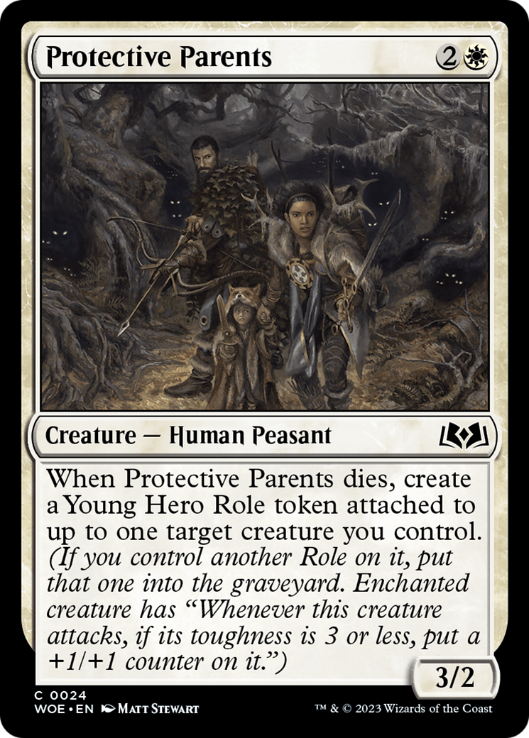 Protective Parents [Wilds of Eldraine] | Golgari Games