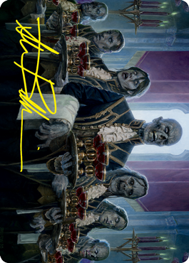 Dying to Serve Art Card (Gold-Stamped Signature) [Innistrad: Crimson Vow Art Series] | Local Legends