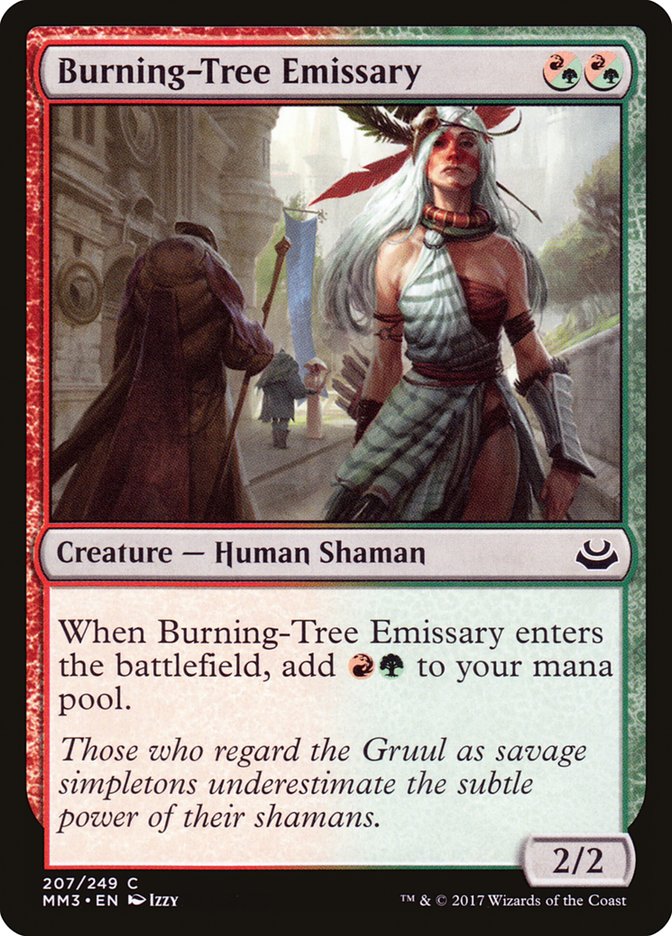 Burning-Tree Emissary [Modern Masters 2017] | Golgari Games