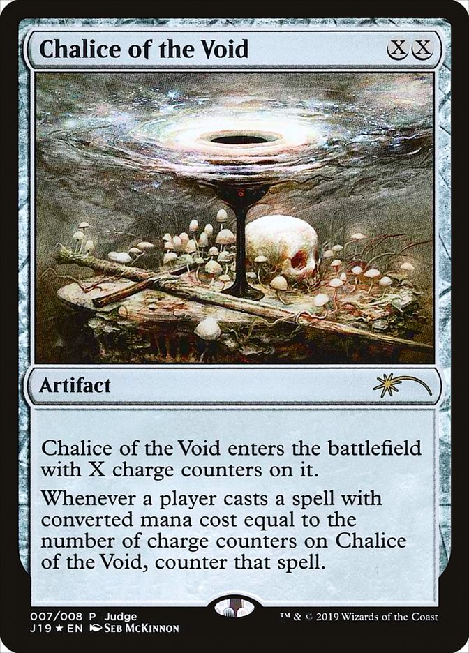 Chalice of the Void [Judge Gift Cards 2019] | Golgari Games