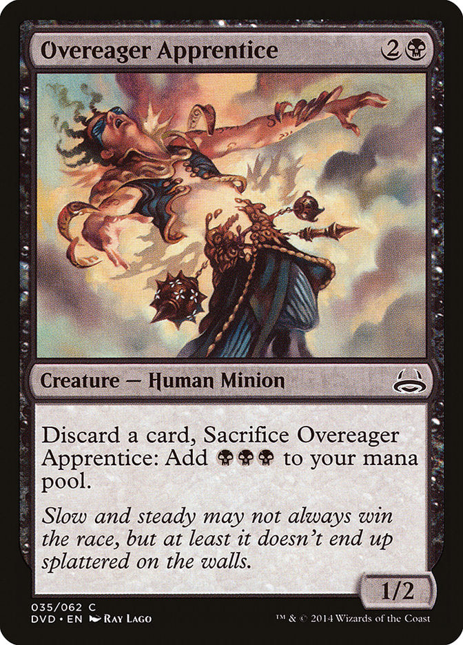 Overeager Apprentice (Divine vs. Demonic) [Duel Decks Anthology] | Local Legends