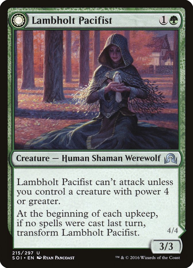 Lambholt Pacifist // Lambholt Butcher [Shadows over Innistrad] | Local Legends