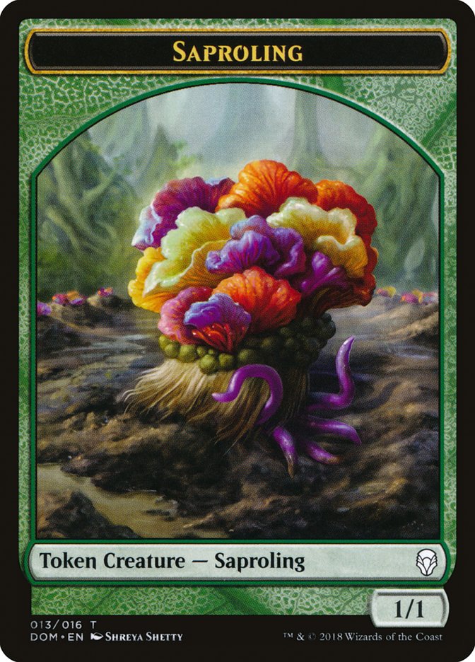 Saproling Token (013/016) [Dominaria Tokens] | Golgari Games