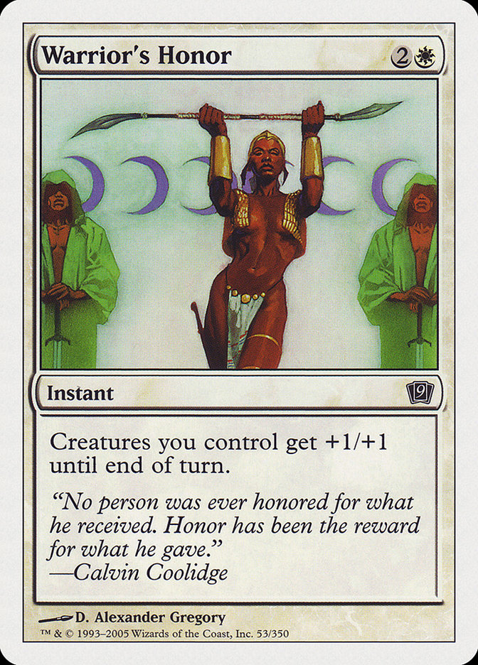 Warrior's Honor [Ninth Edition] | Local Legends