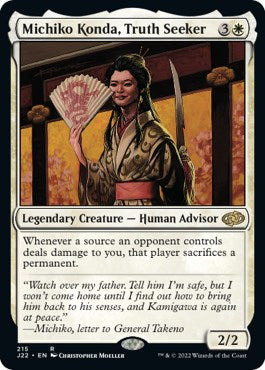 Michiko Konda, Truth Seeker [Jumpstart 2022] | Golgari Games