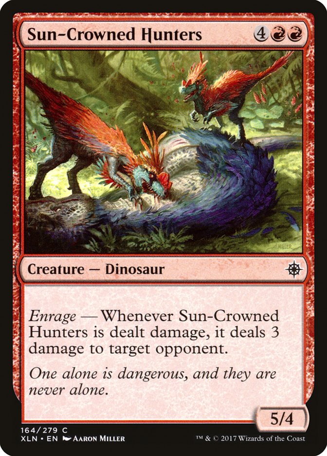 Sun-Crowned Hunters [Ixalan] | Golgari Games