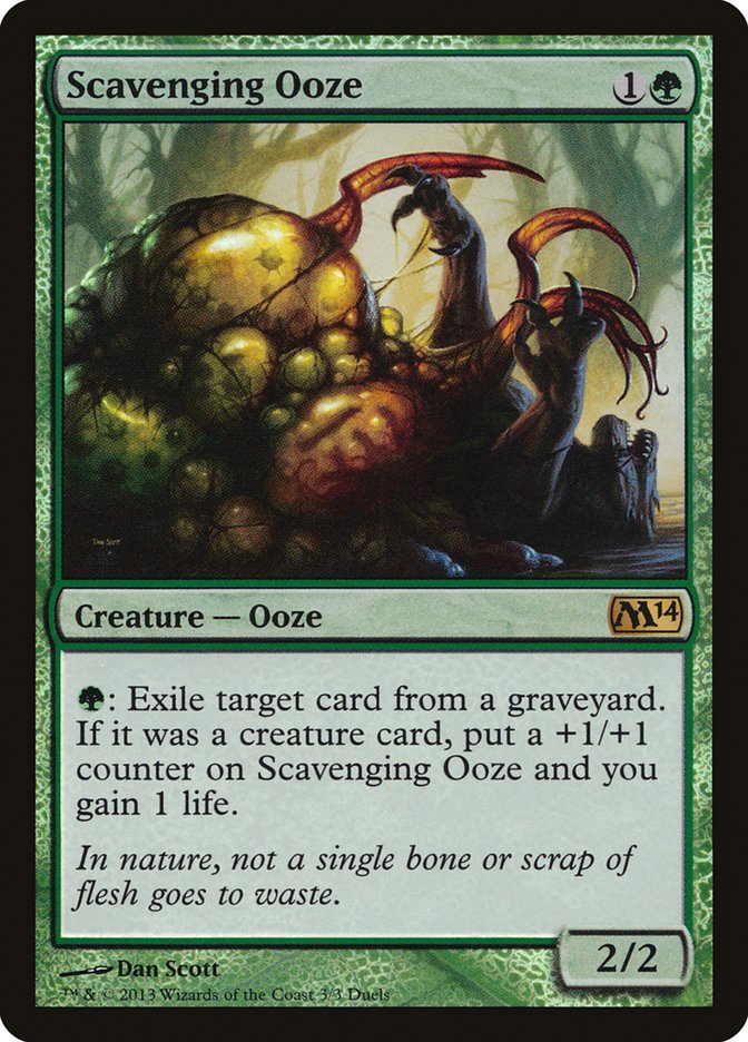 Scavenging Ooze (Duels of the Planeswalkers Promos) [Duels of the Planeswalkers Promos 2013] | Golgari Games