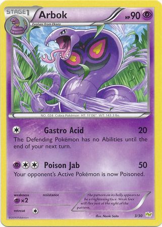 Arbok (3/30) [XY: Trainer Kit - Noivern] | Golgari Games