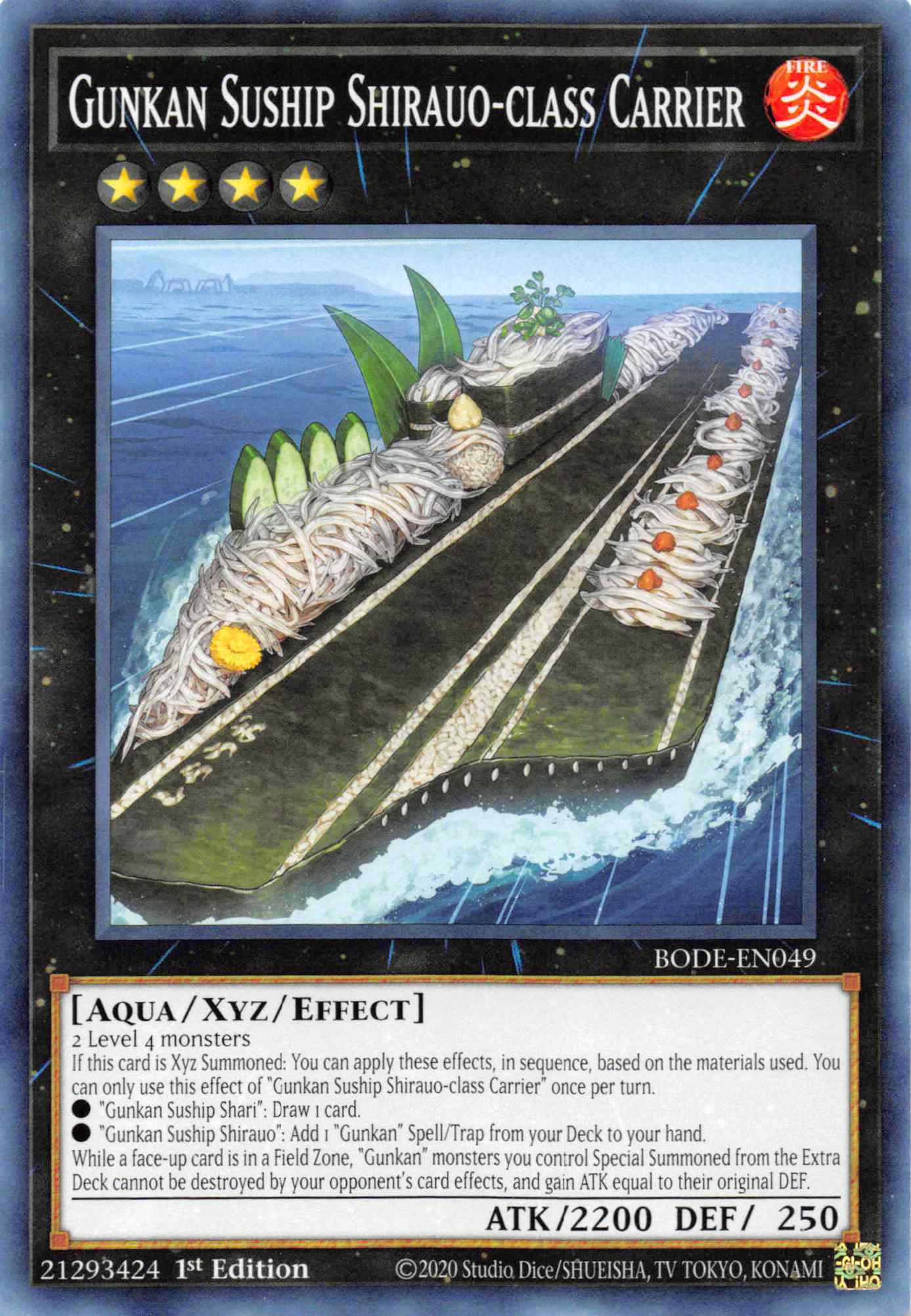 Gunkan Suship Shirauo-class Carrier [BODE-EN049] Common | Golgari Games