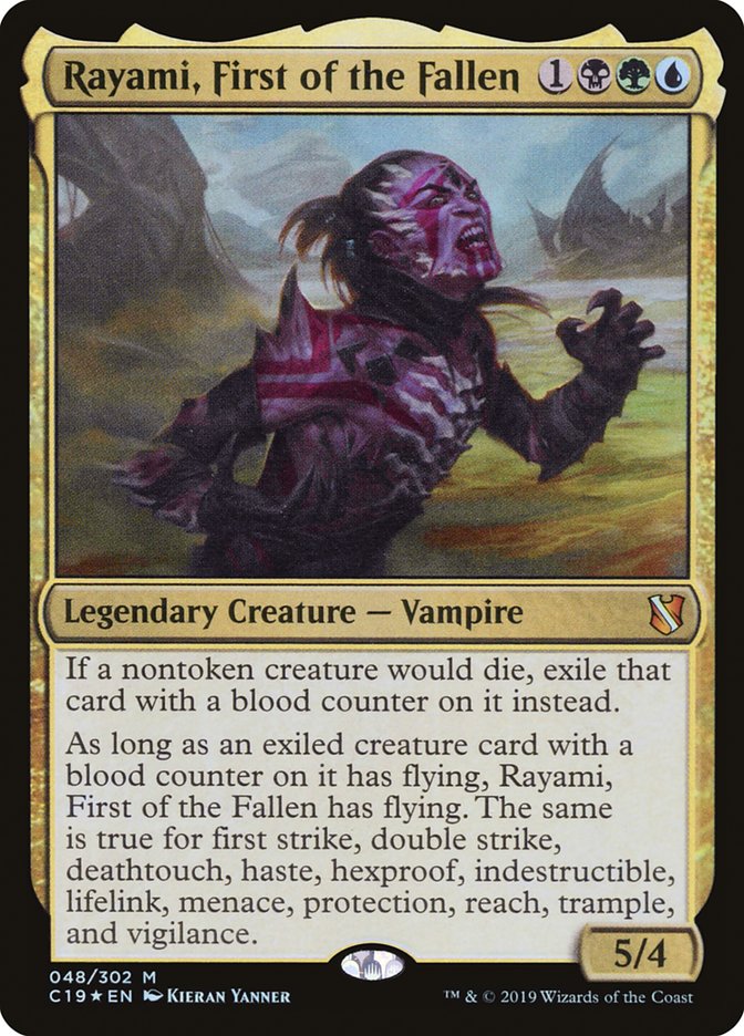 Rayami, First of the Fallen [Commander 2019] | Golgari Games