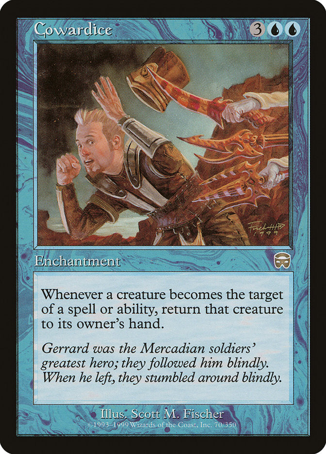 Cowardice [Mercadian Masques] | Local Legends