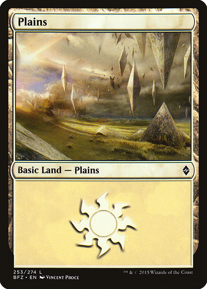 Plains (253a) [Battle for Zendikar] | Local Legends