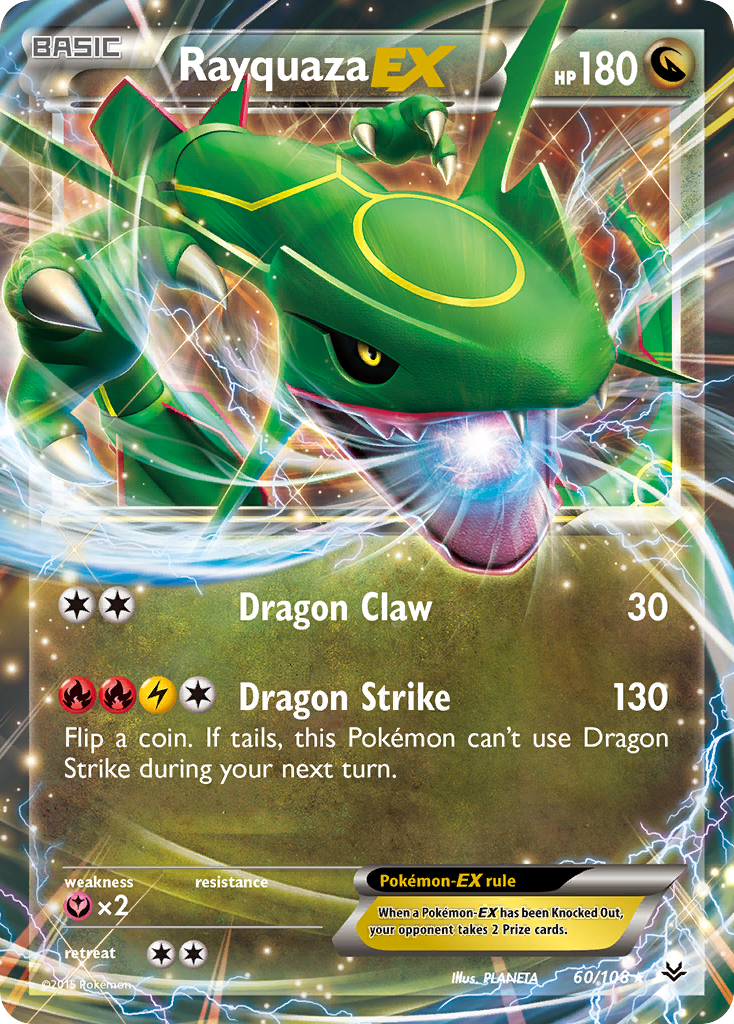 Rayquaza EX (60/108) [XY: Roaring Skies] | Golgari Games