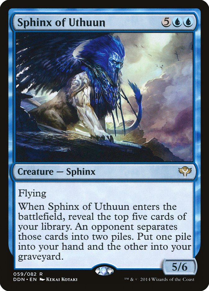 Sphinx of Uthuun [Duel Decks: Speed vs. Cunning] | Golgari Games